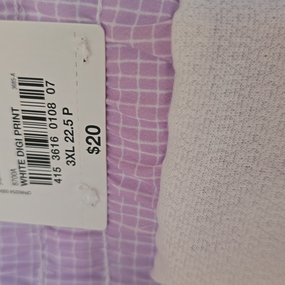 XERSION GIRLS "COOL GEO" COLORS PLUS SIZE SHORTS WITH BUILT-IN BRIEFS SIZE 3XL - Picture 7 of 16